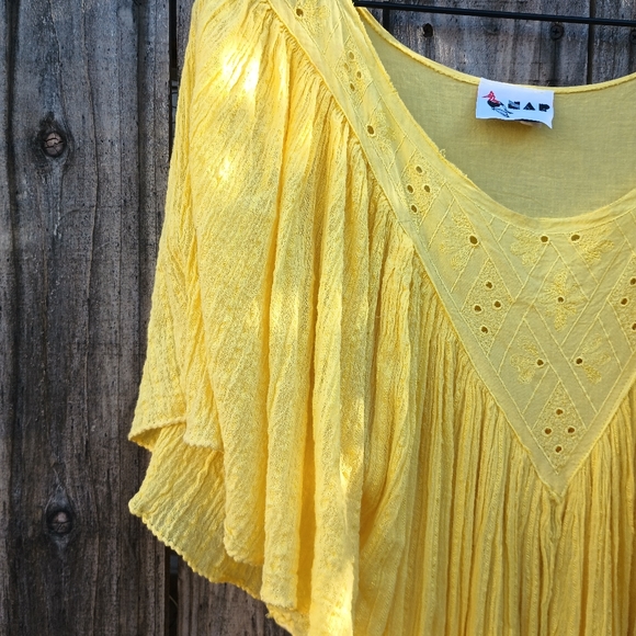 Vintage gauze dress Bali lace - Picture 2 of 6